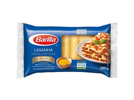 (REC) Massa com Ovos Lasanha Barilla 200g