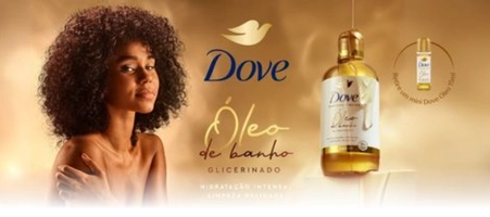 Ganhe Mini Dove Óleo de Banho 15ml