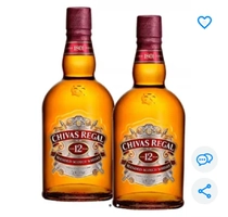Kit 2 unidades Whisky Escocês Chivas Regal 12 anos 750ml