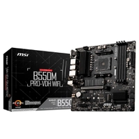 Placa Mãe MSI B550M PRO-VDH WiFi AM4 mATX