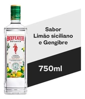 Bebida Mista Alcoólica Lemon & Ginger Beefeater Botanics Gar