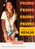 Camisetas Chico Rei a partir de R$24,90