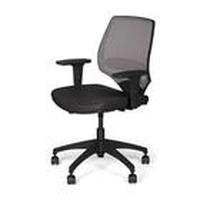 Cadeira marelli you 213 vinílico preto com estrutura preta