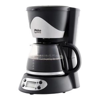 Cafeteira Philco Digital PH14 – Preto/Aço Escovado