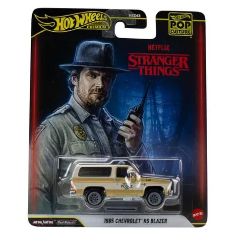 Carro Hot Wheels Stranger Things Chevrolet K5 Blazer
