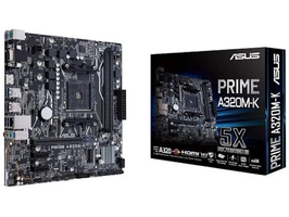 Placa Mãe Asus A320M-K/BR AMD AM4 DDR4 - Micro ATX - Placa Mãe - Magazine Luiza