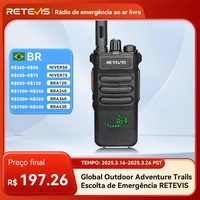 [Com Taxa] Rádio Comunicador Longo Alcance Recarregável RT86 Retevis