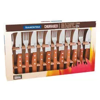 Jogo para Churrasco JUMBO 12 Peças Tramontina por R$ 81