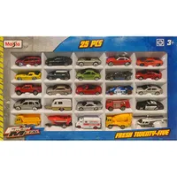 Pacote de brinquedos Fresh Metal 3" 25 Veículos - Maisto - R$81