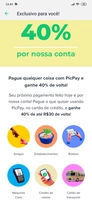 [Selecionados] 40% de volta com PicPay