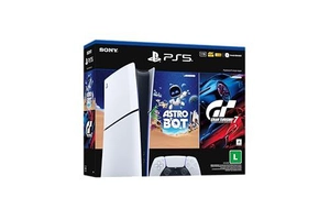 PlayStation®5 Slim Digital -Pacote ASTRO BOT e Gran Turismo 7