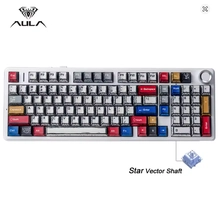 Teclado Mecânico AULA F99PRO Sem Fio 99 Teclas