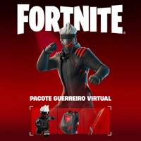 [PS Plus] DLC Gratis Fortnite — Pacote Guerreiro Virtual | PS4 & PS5