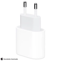 Carregador USB-C de 20W para iPad Pro e iPhone Branco - Apple R$150