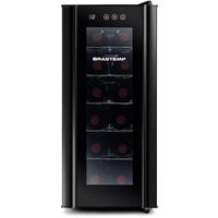 [Aniversário brastemp R$ 499] Adega de Vinhos Brastemp 12 Garrafas BZC12BE All Black 