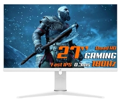 Monitor Gamer SuperFrame Prisma, 27 Pol, Flat, Fast IPS, Quad HD, 0.3ms, 180Hz, FreeSync