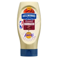 (Levando 2) Maionese Churrasco NBA Los Angeles Lakers Hellmann's Squeeze 335g