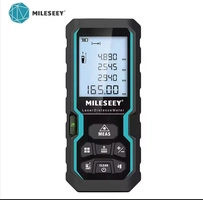 [R$37,52 Moedas/ APP] Medidor de Distância, Trena a Laser Mileseey S6 40m/120m, telêmetro com bolha de nível, display LCD