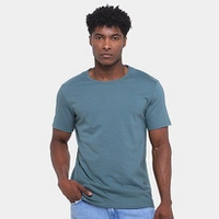 Camiseta Hering Lisa Masculina - Verde 