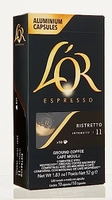 [ PRIME | REC | Leve 5 Pague 3 ] L'OR Cápsulas De Café Ristretto -1 Pacote Com 10 Cápsulas