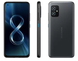 Smartphone Asus Zenfone 8 128GB Black 5G - 8GB RAM Tela 5,92” Câm. Dupla + Selfie 12MP