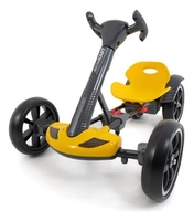 Mini Carro Elétrico Infantil Conect Kart Amarelo