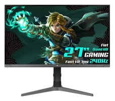 Monitor Gamer SuperFrame Epic, 27 Pol, Quad HD, Fast VA, 1ms, 240Hz, G-Sync/FreeSync, HDMI/DP, MSFE-27240