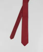 Gravata masculina em jacquard vermelha - R$20