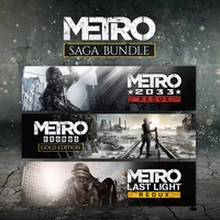 (Steam) Pacote com 3 Jogos + DLCs: Metro Saga Bundle - PC