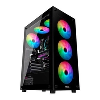 Gabinete Gamer Hyrax HGB210 Vidro 6x ARGB Fans