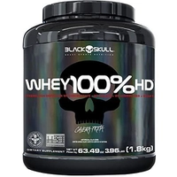 [Rec] Whey 100% Hd Morango 1,8Kg, Black Skull