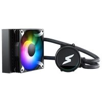 Water Cooler SuperFrame ISENGARD, ARGB, 120mm, Intel-AMD, Controladora, Black, SF-W120