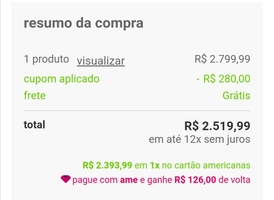 (AME + Cupom) Console Xbox Series S 500gb Ssd R$2394