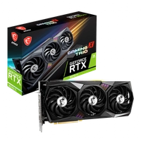 Placa de Vídeo MSI GeForce, RTX 3070 Ti Gaming X Trio, OC, LHR, 8GB GDDR6, DLSS, Ray Tracing