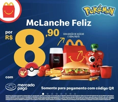 Mc Lanche Feliz por R$8,90