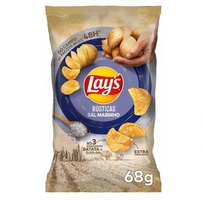 (SP) Salgadinhos em Promoção no Rappi: Amendoim Japonês Elma Chips 145g e Lay's Sal Marinho 68g