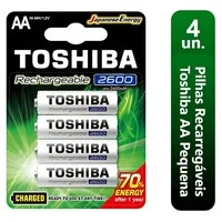 Pilha Aa Toshiba Tnh-6gae Bp-4c Cilíndrica - 4 Un.
