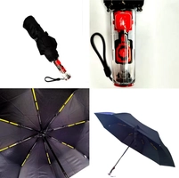 [R$14."MOEDAS"/BR] Guarda Chuva Reforçado Resistente Contra Vento com botão de abertura e Fechamento  #Aliexpress 🇧🇷