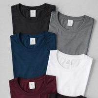 Kit 5 Camisetas Básicas Masculina Dry Fit Lisa Tradicional