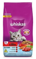 Whiskas Gatos Castrados Adultos Carne 10,1kg