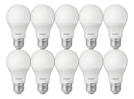 [R$ 1,05 cada] Kit 10 Lâmpada Led 7w Bulbo E27 6500k Branco Frio Cor da luz Branco-frio 127/220V