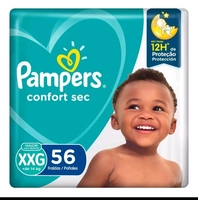 Pampers confort sec XXG 56un