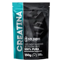 Creatina Monohidratada 150g - 100% Pura Importada - Soldiers Nutrition
