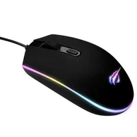 Mouse de escritório Havit RGB, 4 Botões, 1200DPI - HV-MS1003 | R$34
