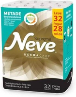 Papel Higiênico Neve F.tripla Leve 32 Pague 28 | R$27