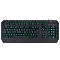 TECLADO GAMER VINIK VX GAMING DRACO, PCYES, GT400, Preto com LED Vermelho, Azul e Roxo