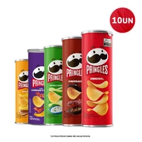 Combo Pringles Sabores Sortido 10 Unidades 