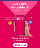 [AME] 30% de Cashback Aem todo site da Multilaser 
