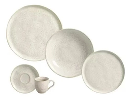 Jogo de Jantar 30 Peças Bio Vanilla