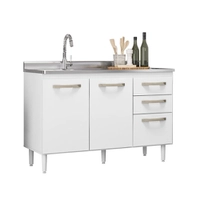 [APP] Balcão para Pia Fit 118 Nicioli Branco